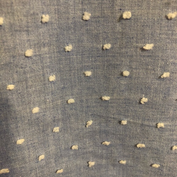 Romeo + Juliet Couture Blue Off Shoulder Top - Picture 6 of 7